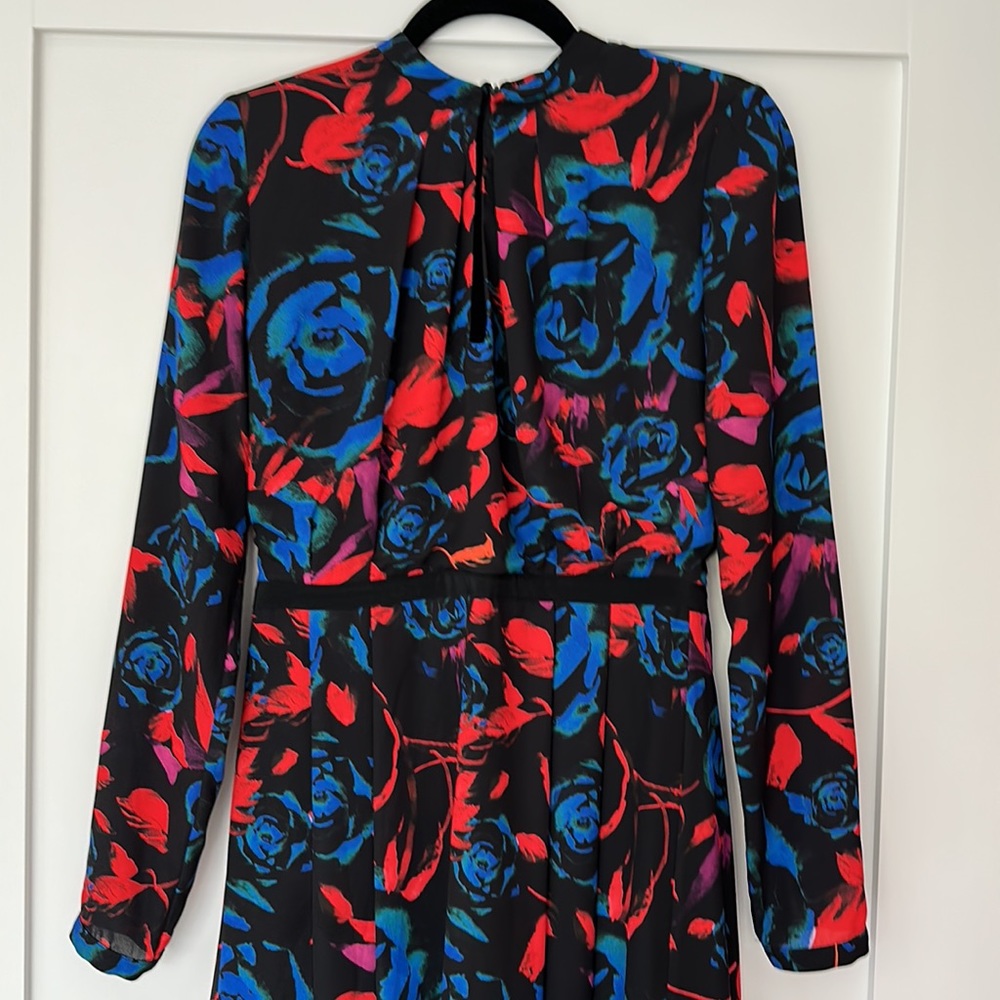 Hunter bell floral dress bold colors size 4